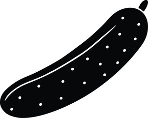 cucumber vector icon.