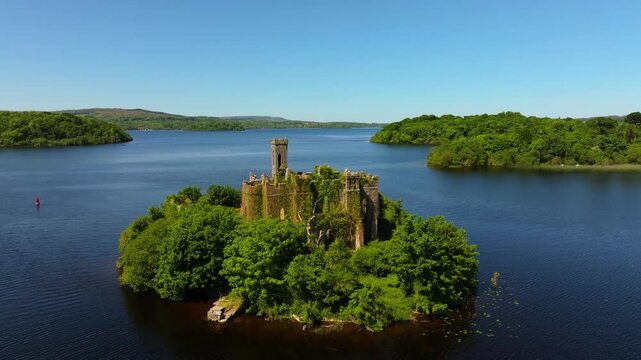 Mc Dermott Castle Co.Roscommon - Ireland - 4K Cinematic Drone Footage 25_08