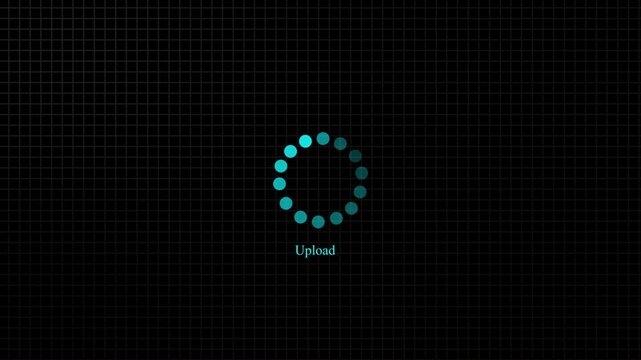 updating bar animation on black background.Software update or Operating system, patch update, updating progress bar, Install app patch, A digital progress bar labeled "Updating