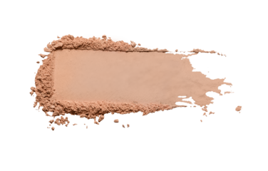 A smooth makeup foundation compact powder swatch showcases the latest beauty trends