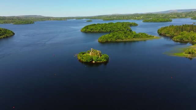 Mc Dermott Castle Co.Roscommon - Ireland - 4K Cinematic Drone Footage 25_02