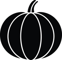 pumpkin vector icon.