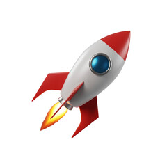 Retro Rocket Ship Design A Blast from the Past, Ready for Launch
