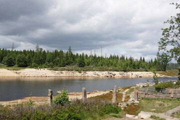 Oderteich Talsperre im Nationalpark Harz, Goslar