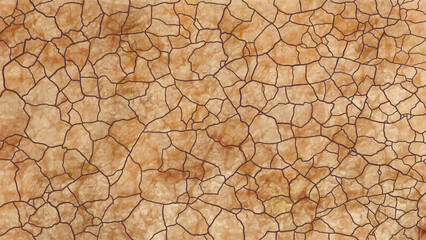 Cracked ground texture