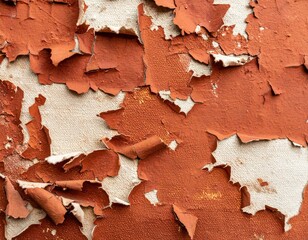 Peeling Paint on Wall