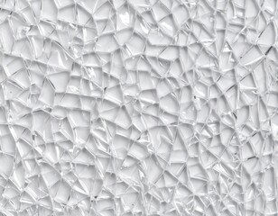Textured White Geometric Wall Design