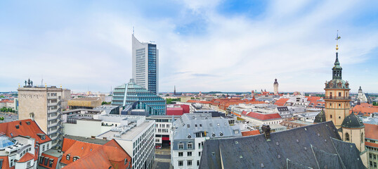 City of Leipzig - view from above