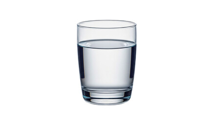 Glass of water isolated on transparent png


