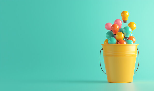 Innovative productivity hacks for creative projects studio environment visual content bright color palette