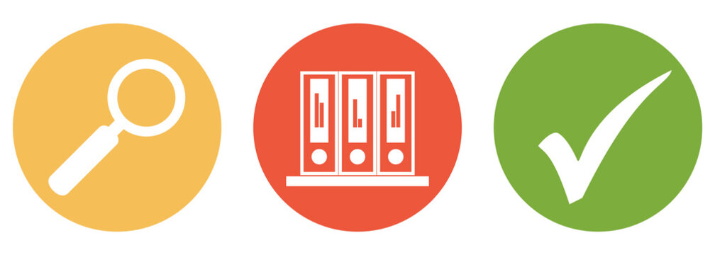Akten suchen und finden - Button Banner
