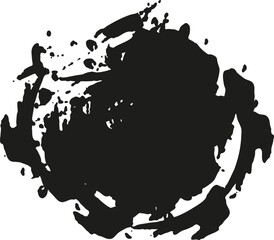 Brushstroke mark abstract shape Ink Blot
