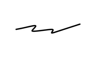 underline, highlight marker Scribble, doodle isolated on transparent background.