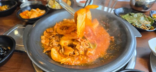 pan fried meat 