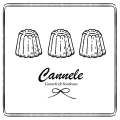 カヌレのラベル