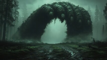 Forest Giant's Hand: Dark Path