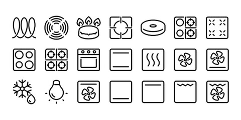 Stove Cooktop Oven Related Editable