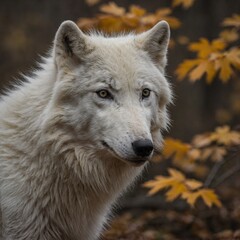 Obraz premium wolf in the snow