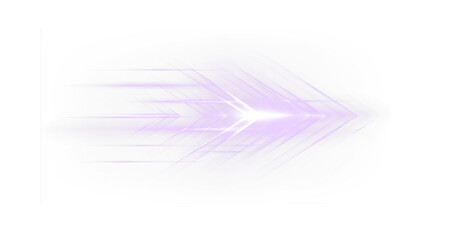 Flash, modern, dynamic, abstract, highway lights create a PNG effect of speed and motion. PNG Overlay is perfect for transparent designs with a futuristic beam purple traffic theme.