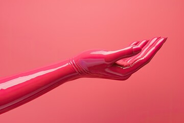 Detailed Visual  of Glamour Hand Single Color New