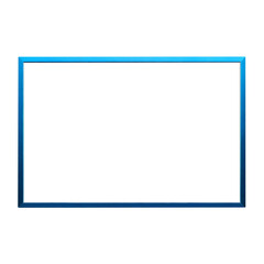 Modern Glossy Gradient Photo Frame Design