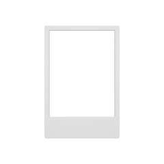 blank photo frame