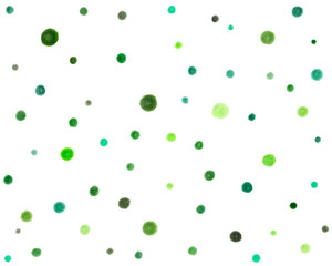 Green Dot Background, Polka Dots, Textured, Design Element, Marker Texture