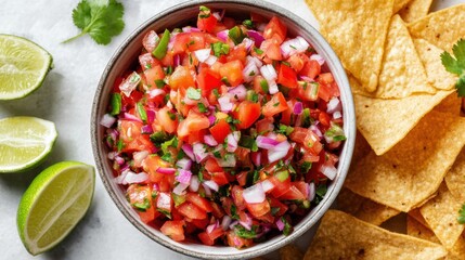pico de gallo salsa, finely chopped tomatoes, red onions