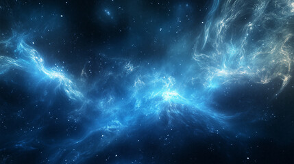 Abstract cosmos background. Space dark background with fragment of our galaxy