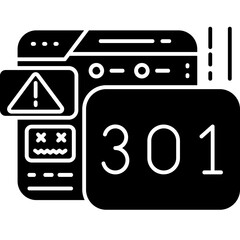 Moved Permanently Icon