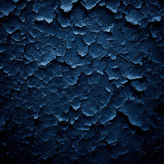 old grunge wall background texture. Dark blue textured background with cracks.