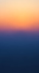 Digital background, a harmonious fusion of cool blue and vibrant orange gradients