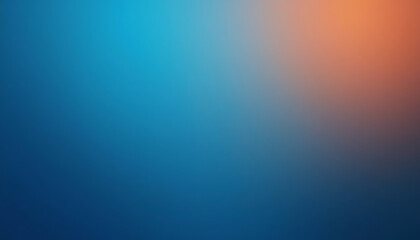 Obraz premium Abstract gradient background with blue and orange color shades