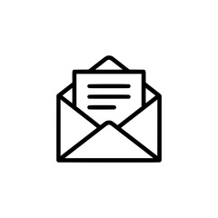  Envelope with Letter Icon