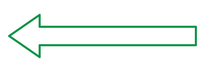 Large arrow pointing right. Long straight line arrow icon. Bold thine long arrow. Vector illustration. 