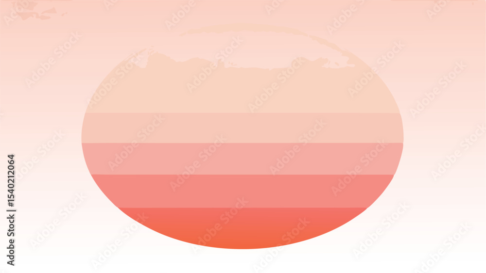 Poster Abstract earth design with gradient colors and transparency suitable for various projects