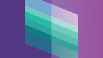 Fototapeta premium Abstract geometric composition featuring gradient colors suitable for modern design projects