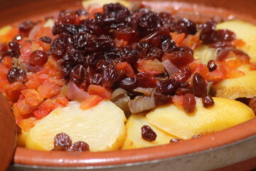 Fresh Moroccan Tajine Close Up