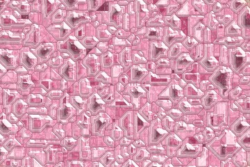 cute red hi-tech digital template digital graphics texture or background illustration