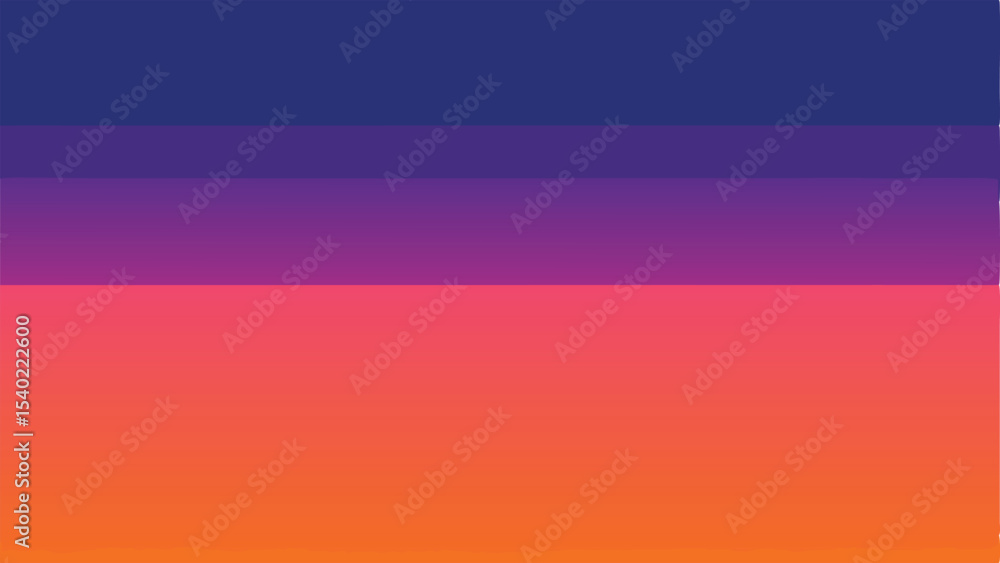 Poster Abstract gradient background in a palette of vibrant colors for design projects