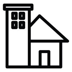 Home Stay  Icon Element For Design