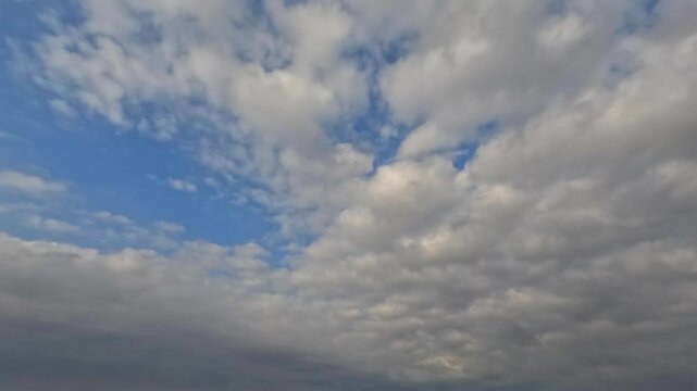 timelapse video of cloudiness - spooky bg with clouds