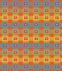 Seamless Pattern with Squares 12