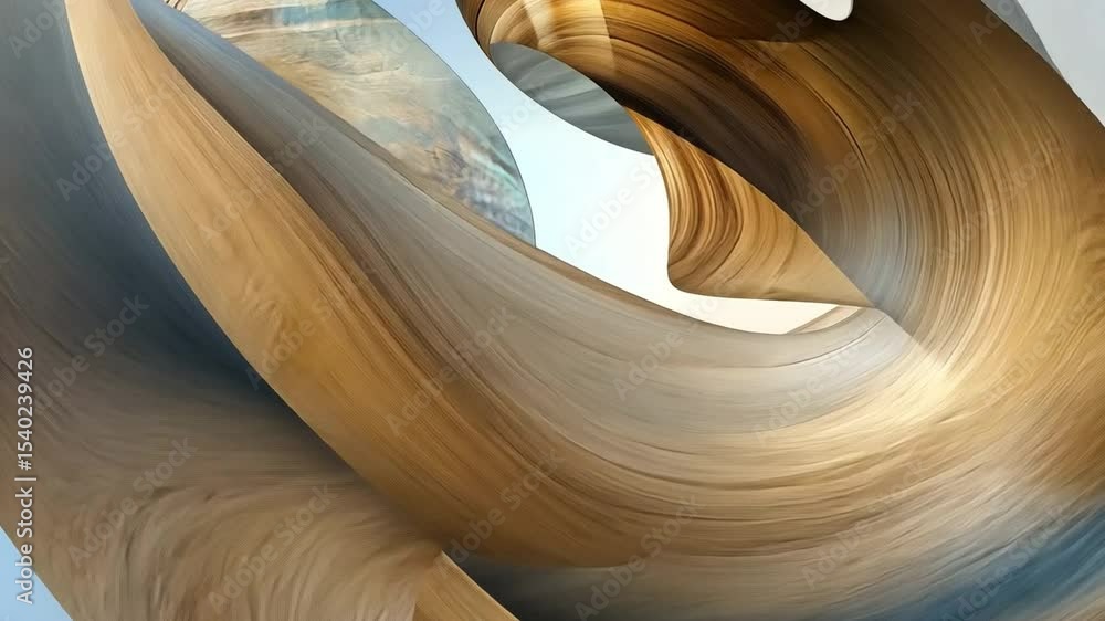 Poster Flowing Earth Abstraction:  An abstract visual journey of the Earth, with its dynamic curves, rich textures, and subtle nuances.
