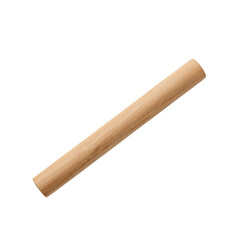 Wooden Dowel Rod, Natural Style, Craft Supply, Isolated on Transparent Background
