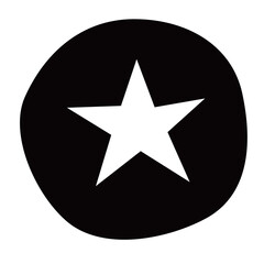 シンプルな朝顔のイラスト