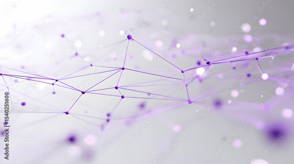 Poster abstract technological mesh background with connecting points and lines, for network design concept