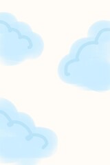 Blue sky background