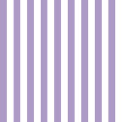 Lavender vertical stripe seamless pattern on white background