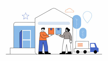 Online Order Delivery, Package Exchange, Ecommerce